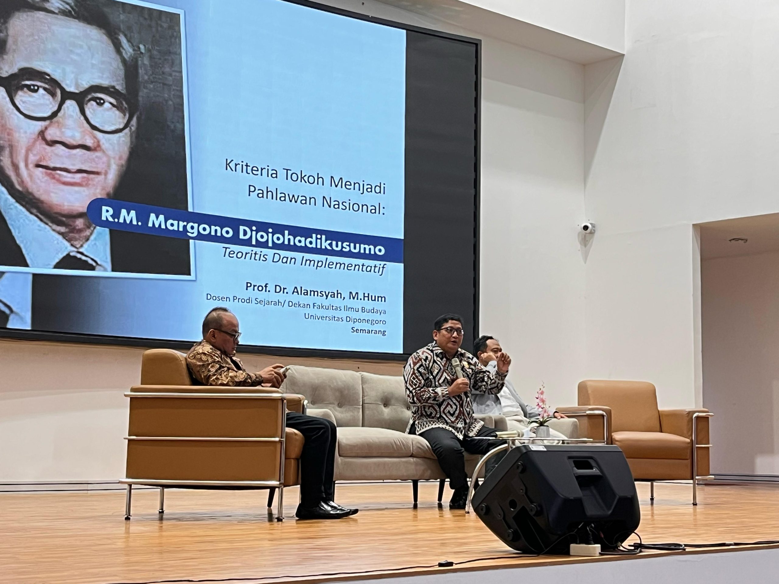Seminar Pengusulan Calon Pahlawan Nasional RM. Margono Djojohadikoesoemo pada 20 Maret 2025