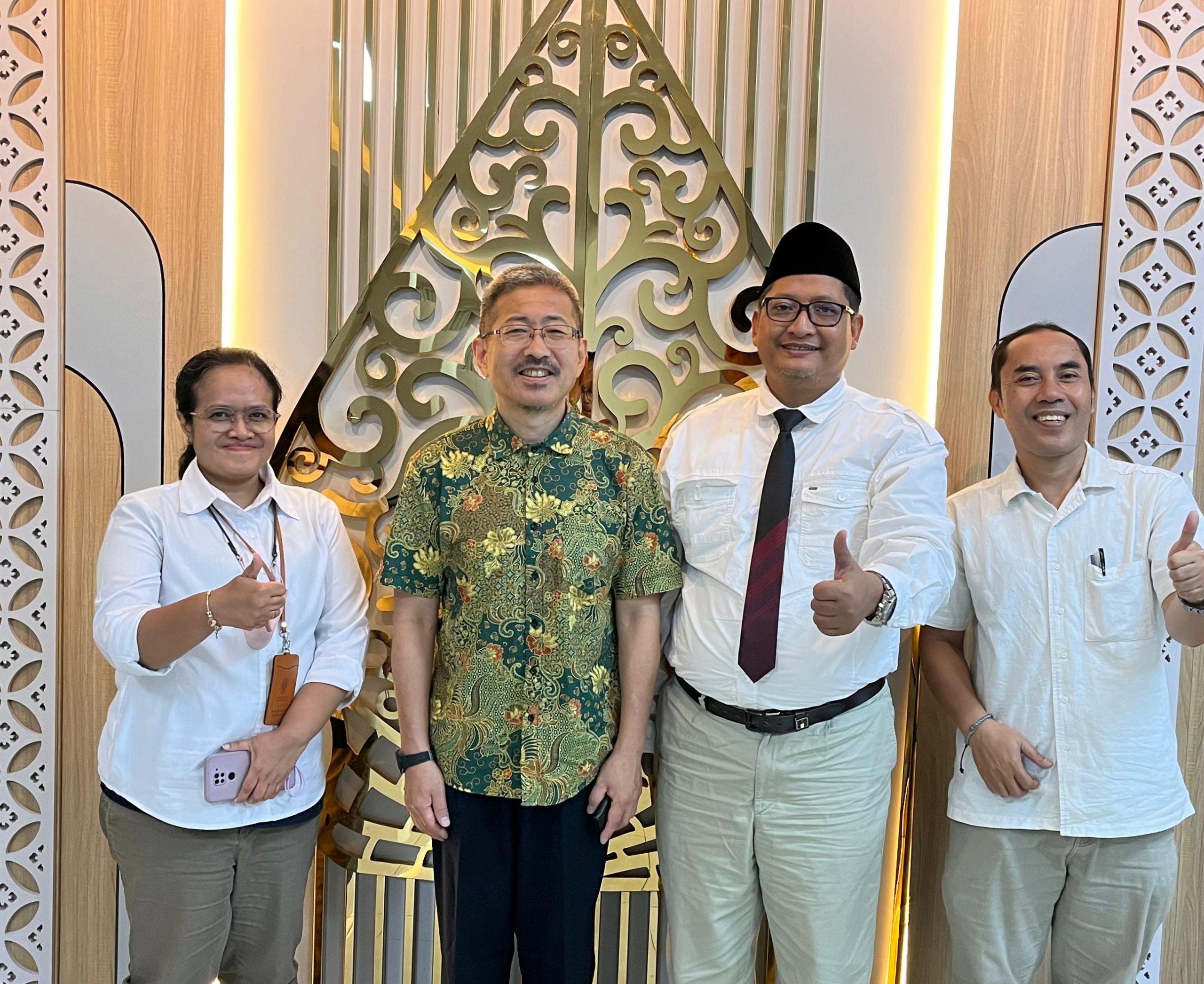 FIB Undip Sambut Profesor Hisanori Kato, Ph.D, dari Universitas Chuo, Jepang pada Senin, 14 April 2025.