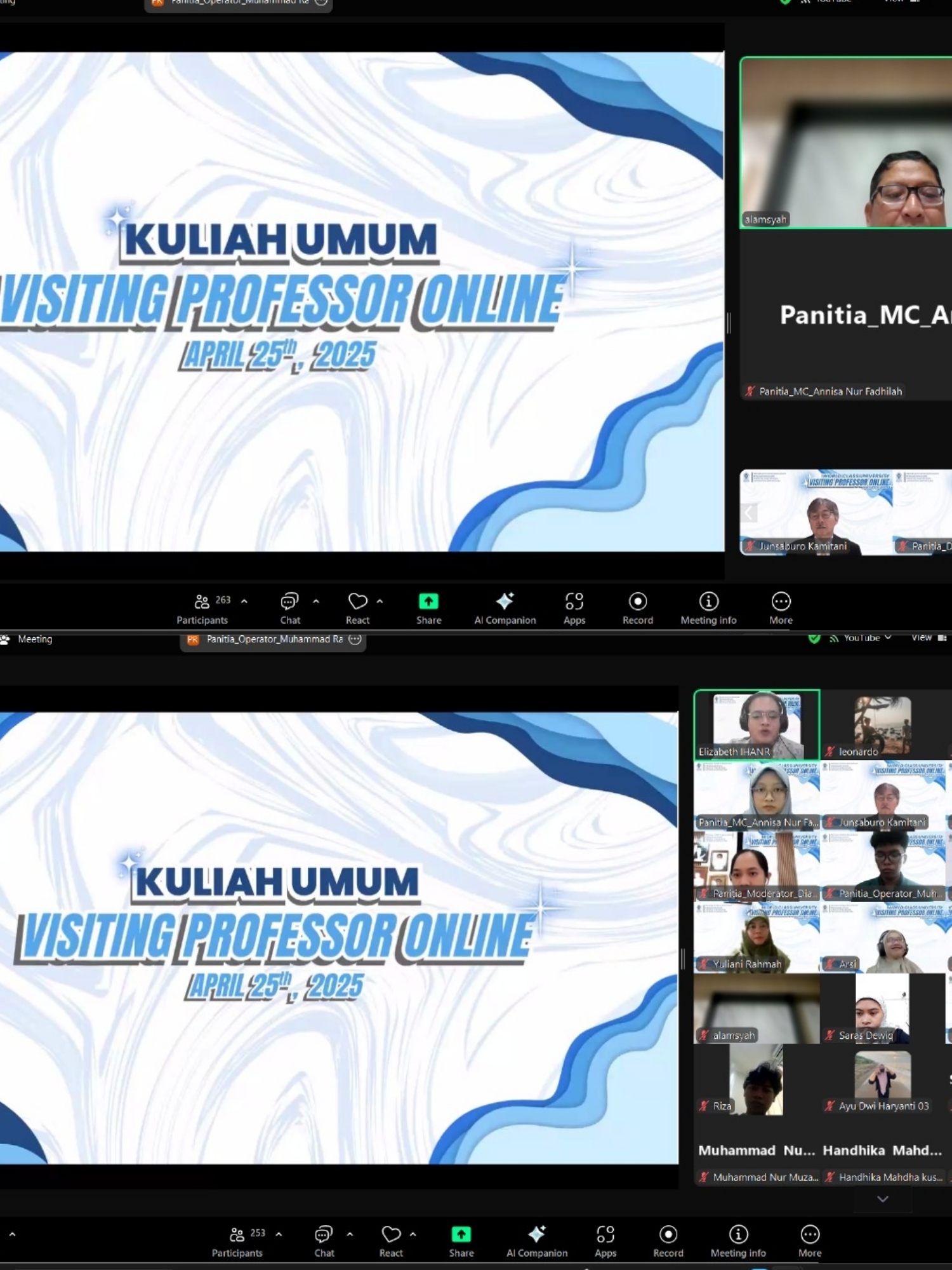 Kuliah Umum Prodi BKJ FIB Undip