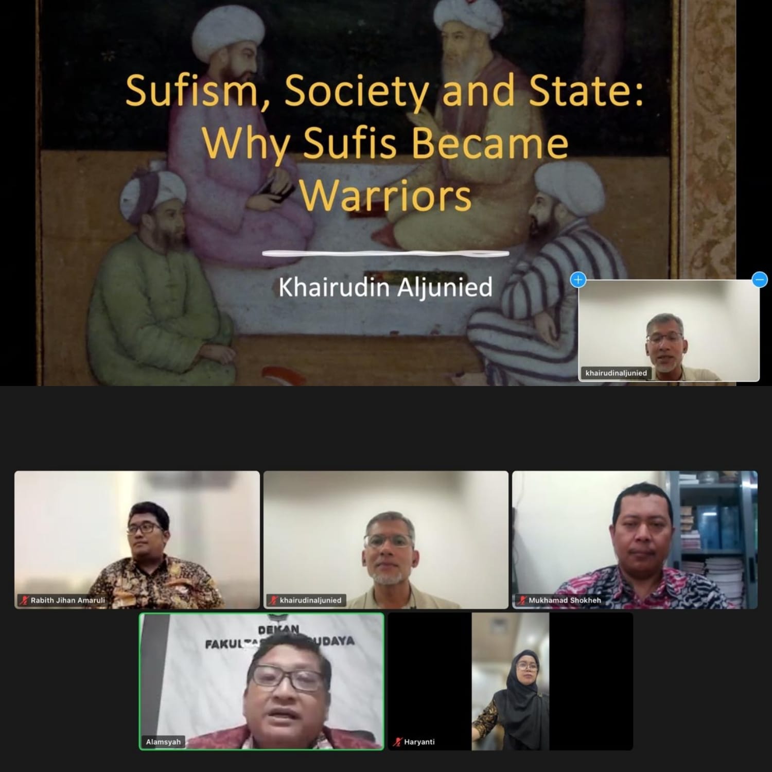 Departemen Sejarah FIB Undip Sukses Gelar Webinar Internasional Bahas Akar dan Identitas Islam Asia Tenggara Pada 20 Juni 2025.