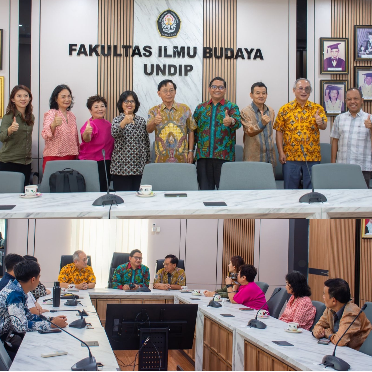 Kerjasama FIB Undip dengan Asia University, Taiwan.