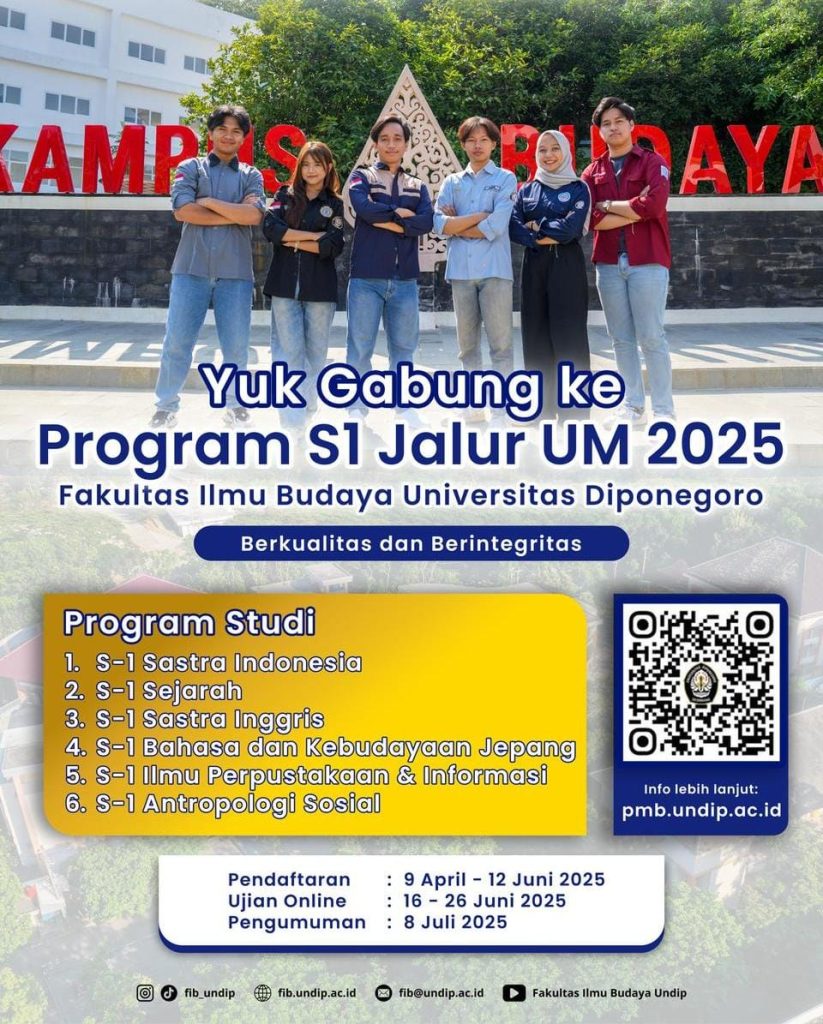 Ujian Mandiri FIB Undip 2025
