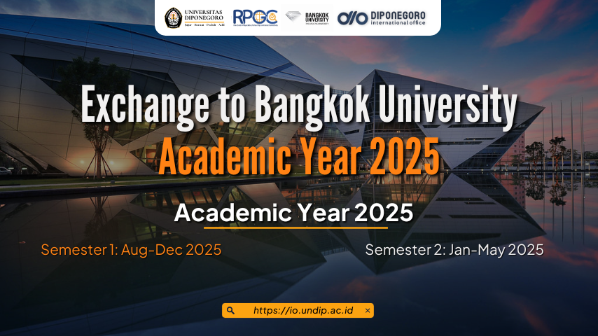 Program Exchange ke Bangkok University Tahun Akademik 2025
