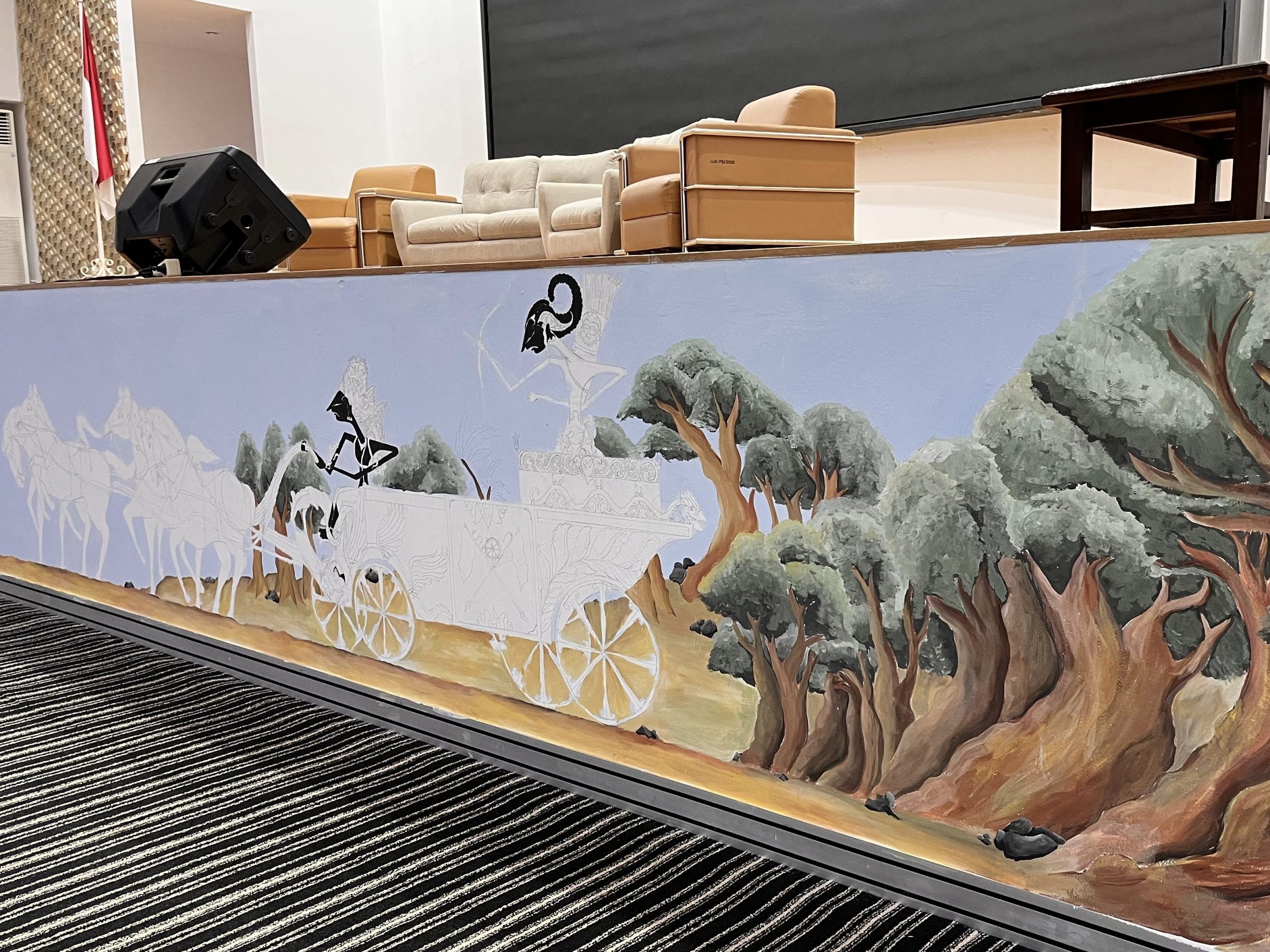 Seni Lukis Mahasiswa FIB Undip.