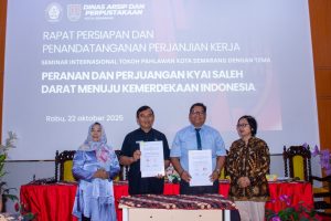 Kolaborasi FIB Undip & Dinas Arsip Kota Semarang.